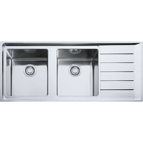 NEPTUNE PLUS NPX 621 INOX SATINATO
NEPTUNE PLUS NPX 621 INOX SATINATO lavello a incasso standard con bordo slim, composto da due vasche + gocciolatoio a destra