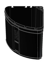 RIC SRR Pivot contenitore nero RAL9005