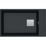 Bouton push NOIR MAT